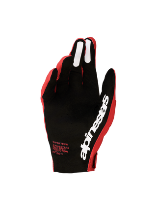Alpinestars Supertech MX Gloves 2027 - Fire Red Black White