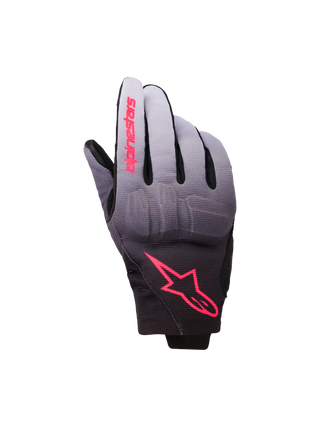 Alpinestars Women's Reef V2 Gloves - Gray / Black / Fluo Pink