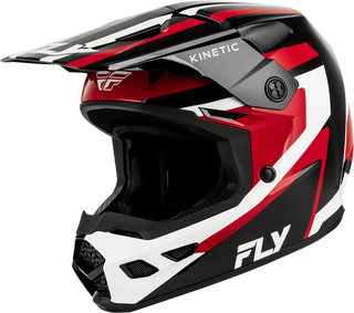 Fly Racing Kinetic Sync Helmet - Black / Red / White