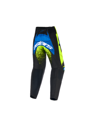 Alpinestars 2026 Racer Nomur Kids Pants - Dark-Navy Fluro-Yellow Ucla-Blue