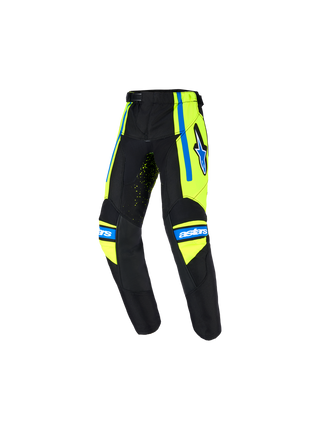 Alpinestars 2026 Racer Nomur Kids Pants - Dark-Navy Fluro-Yellow Ucla-Blue
