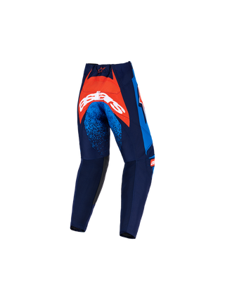 Alpinestars 2026 Racer Nomur Kids Pants - Dark Navy/Orange/Ucla Blue