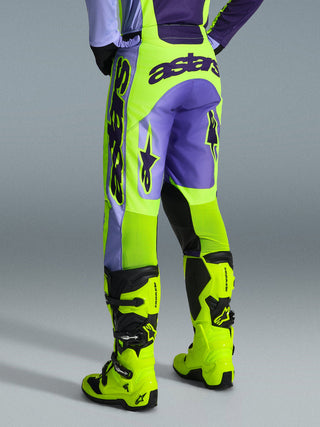 Alpinestars 2026 Racer Portl Pants - Purple/Yellow Fluro
