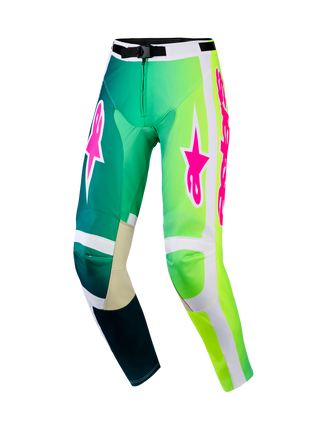 Alpinestars 2026 Racer Portl Pants - Green/White/Black