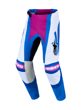 Alpinestars Techstar Maven Pants 2027 - White Hot Coral Blithe Blue