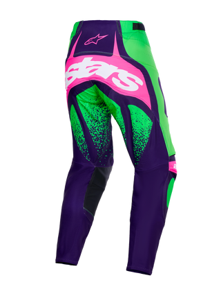 Alpinestars 2026 Techstar Nomur Pants - Deep-Purple/Green/Fluro Pink