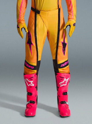 Alpinestars 2026 Techstar Nomur Pants - Orange/Yellow Pink