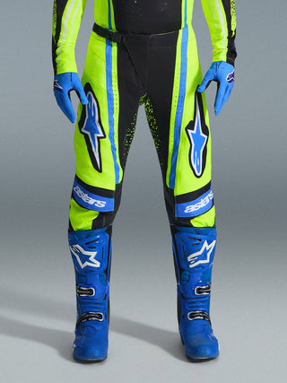 Alpinestars 2026 Techstar Nomur Pants - Dark-Navy/Fluro Yellow/ Ucla Blue