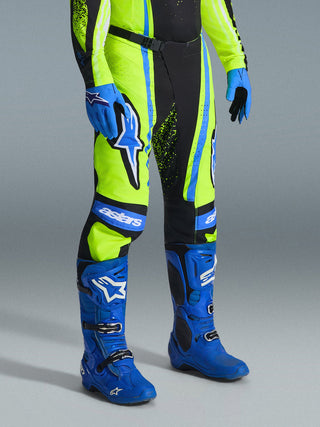 Alpinestars 2026 Techstar Nomur Pants - Dark-Navy/Fluro Yellow/ Ucla Blue