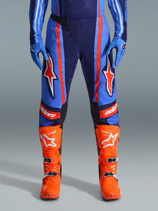 Alpinestars 2026 Techstar Nomur Pants - Dark Navy/Orange/Ucla Blue