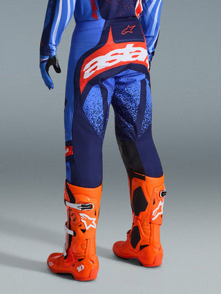 Alpinestars 2026 Techstar Nomur Pants - Dark Navy/Orange/Ucla Blue