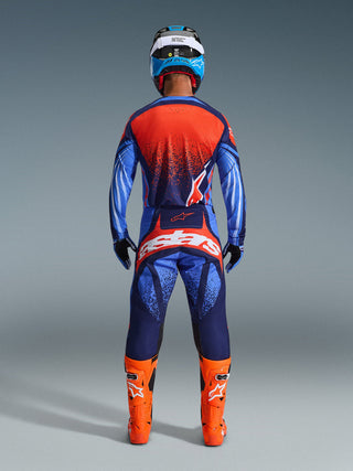 Alpinestars 2026 Techstar Nomur Pants - Dark Navy/Orange/Ucla Blue