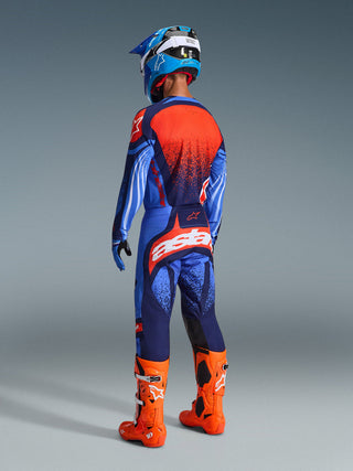 Alpinestars 2026 Techstar Nomur Pants - Dark Navy/Orange/Ucla Blue