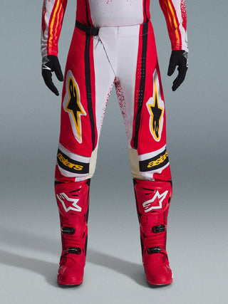Alpinestars 2026 Techstar Nomur Pants - Light Gray/Red/Black