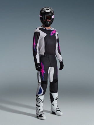 Alpinestars 2026 Fluid Grid Pants - Black/Light Gray/Purple