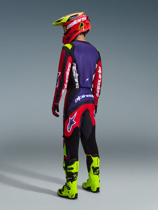 Alpinestars 2026 Fluid Grid Pants - Red/Black/Purple