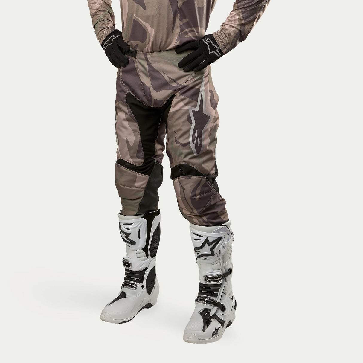 Alpinestars 2024 Racer Tactical Pants - Military Green Camo Brown