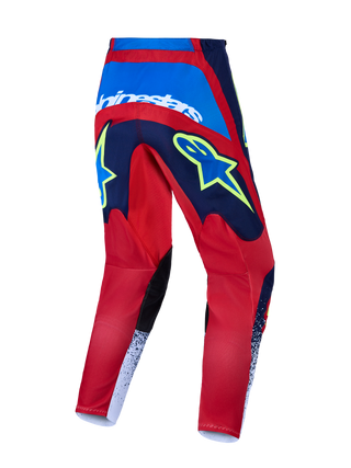 Alpinestars 2027 Fluid Drag Pants - Blue Navy / Fire Red / White