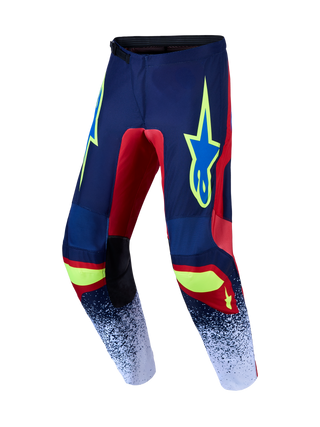 Alpinestars 2027 Fluid Drag Pants - Blue Navy / Fire Red / White