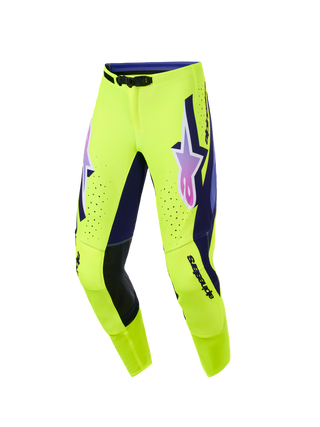 Alpinestars 2026 Supertech Vista Pants - Yellow/Purple/Black