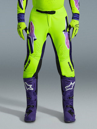 Alpinestars 2026 Supertech Vista Pants - Yellow/Purple/Black