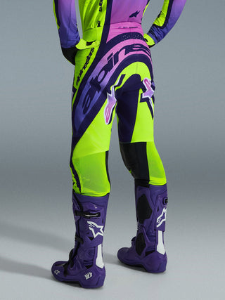 Alpinestars 2026 Supertech Vista Pants - Yellow/Purple/Black
