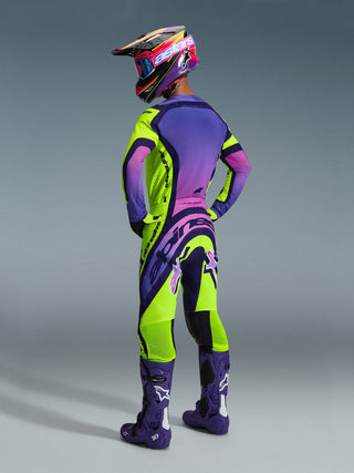Alpinestars 2026 Supertech Vista Pants - Yellow/Purple/Black