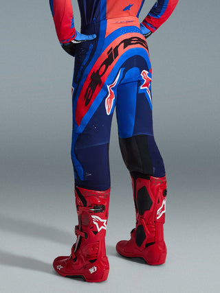 Alpinestars 2026 Supertech Vista Pants -Dark Navy/Hot Coral/Cobalt