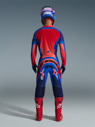 Alpinestars 2026 Supertech Vista Pants -Dark Navy/Hot Coral/Cobalt