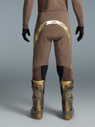 Alpinestars Supertech Air Gold LE Pants - Earth Brown / Gold