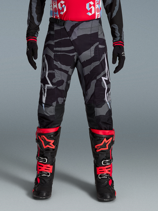 Alpinestars Techstar Beast Coast Limited Edition Pants - Pirate Black / Hot Orange
