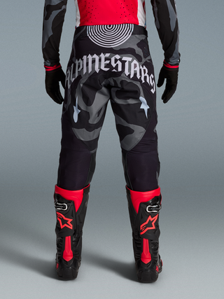 Alpinestars Techstar Beast Coast Limited Edition Pants - Pirate Black / Hot Orange