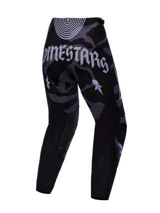 Alpinestars Techstar Beast Coast Limited Edition Pants - Pirate Black / Hot Orange