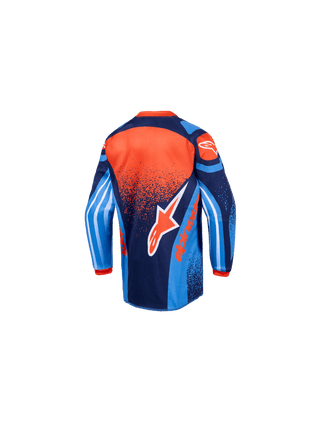 Alpinestars 2026 Kids Racer Nomur Jersey - Dark-Navy/Orange/Ucla Blue