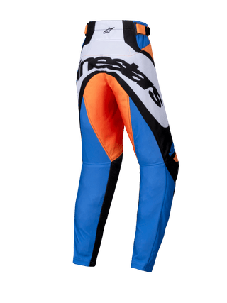 Alpinestars 2025 Youth Racer Melt Pants - Orange/Blue