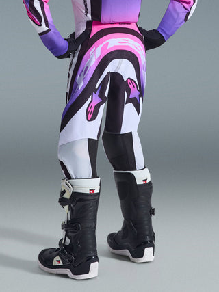 Alpinestars 2026 Youth Supertech Vista Pants - White/Purple/Black