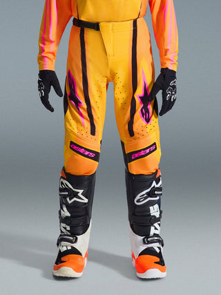 Alpinestars 2026 Youth Supertech Nomur Pants - Orange/Yellow/Pink