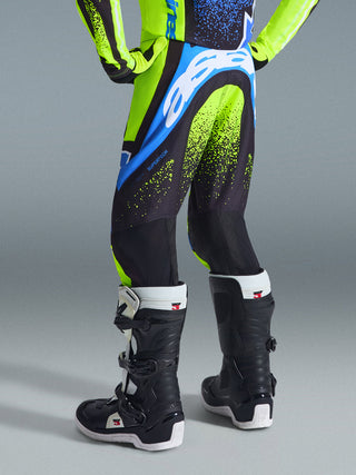Alpinestars 2026 Youth Supertech Nomur Pants - Dark-Navy/Fluro-Yellow/Ucla Blue