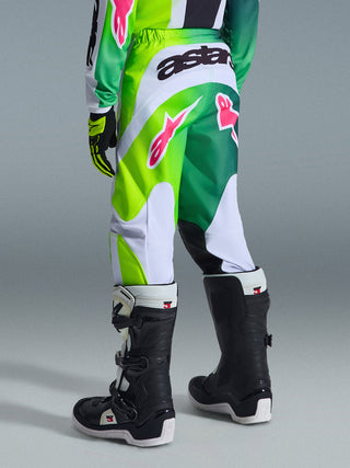 Alpinestars 2026 Youth Fluid Portl Pants - Green/White/Black