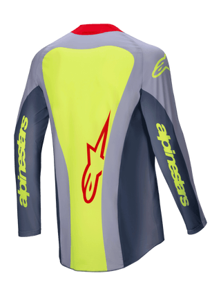 Alpinestars 2025 Techstar Melt Jersey - Bright Red Gray