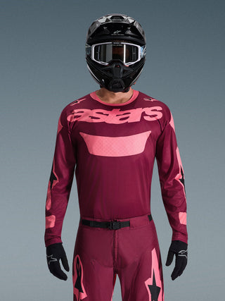 Alpinestars 2026 Racer Riway Jersey - Dark Red/Coral