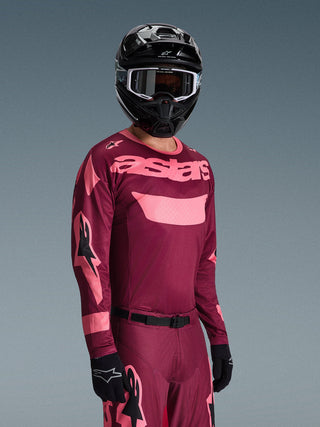 Alpinestars 2026 Racer Riway Jersey - Dark Red/Coral