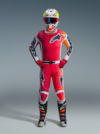 Alpinestars 2026 Racer Portl Jersey - Red/Light Gray/Dark Gray