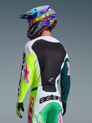 Alpinestars 2026 Racer Portl Jersey - Green/White/Black