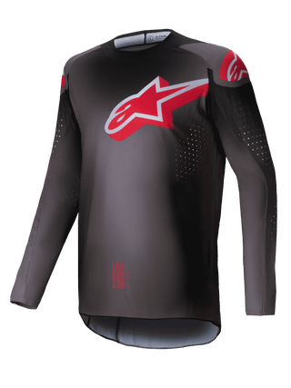 Alpinestars 2025 Supertech Lipan Jersey - Smoke Bright Red