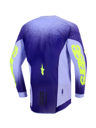 Alpinestars 2026 Supertech Scenz Jersey Purple/Yellow Fluro
