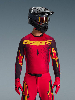 Alpinestars 2026 Supertech Scenz Jersey - Red/Black/Yellow