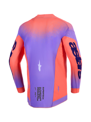 Alpinestars 2026 Supertech Scenz Jersey -Hot Coral/Purple