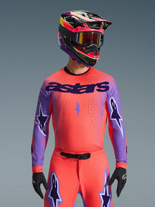 Alpinestars 2026 Supertech Scenz Jersey -Hot Coral/Purple