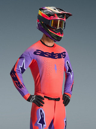Alpinestars 2026 Supertech Scenz Jersey -Hot Coral/Purple